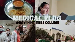 Mbbs College Vlog | Microbiology Lab, Study, Hostel Food & Night Walk | Vaishali Sharma