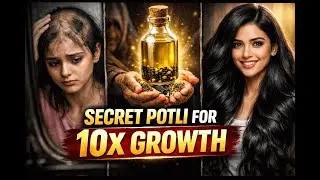 The Secret Ancient Oil for 10x Hair Growth | زویا کے بالوں کا چھپا ہوا راز 🌿