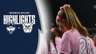 HIGHLIGHTS | UConn Women's Soccer vs. Butler
