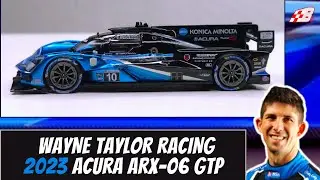 **MINI GT IMSA DIE-CAST REVIEW** Wayne Taylor Racing 2023 Acura ARX-06 GTP 