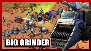 Red Alert 2 | Another Great Map | (7 vs 1 + Superweapons)