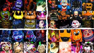 ALL FNAF Jumpscare (FNAF 1-7 + Security Breach & Ruin) [2014-2026]
