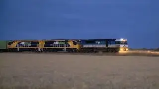 Dawn To Dusk At Geringhap Loop 15/12/2009 - PoathTV Australian Trains & Railways