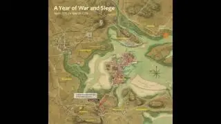 1775 May to December - Siege of Boston Map Animation
