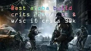 The division Best PVP build for 1.3 || upgrade for my old build