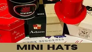 Vintage Miniature Hats - a DuoDive