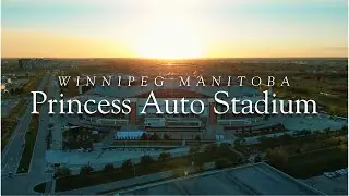 Sunset Drone Flyover of Princess Auto Stadium |  | DJI Mini 3 Pro Aerial Views