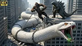 Kong CRUSHES The Abyss Serpent Titan to Save The Hatchling &mdash; Citywide Doom! 🦍🔥