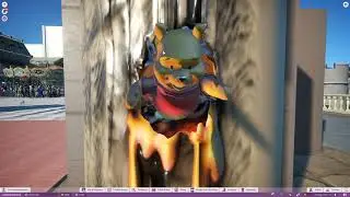 Planet Coaster fan content Pooh in the honey tree