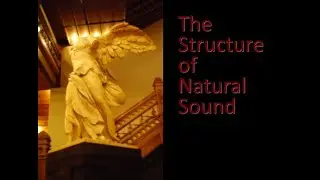 Structure of natural sounds