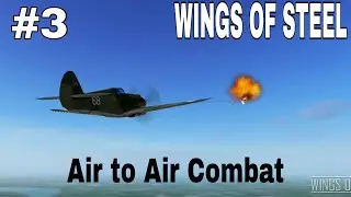 Air To Air combat and bridge destruction mission with P-40 Warhawk