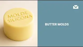 Custom Silicone Mold for Butter & Chocolate - Food-Grade Logo Mold for Branding