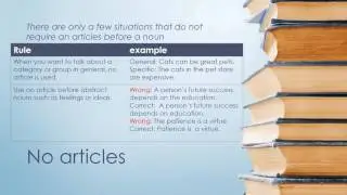 ELL Grammar Key 7 articles Juliet Depagnier