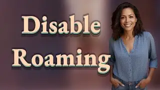 How Do I Quickly Disable Data Roaming Before a Flight?