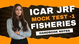 Jrf fisheries PG MCQS,  Mock Test practice, 🔥🔥 Fishing Nature