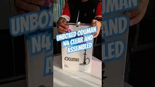 Oduman N4 CLEAR Hookah Unboxing and Assembling Video (Quick Setup)