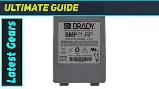 Brady M71-BATT BMP 71: Essential Power for Uninterrupted Lab Labeling