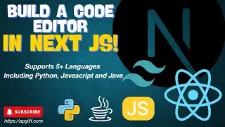 Code Editor using Next JS