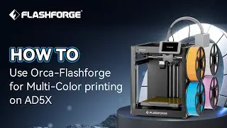 How to Use AD5X for Multicolor Printing | Beginner Friendly