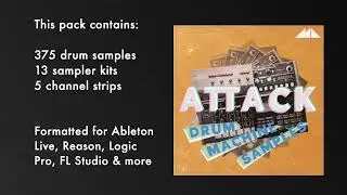 Attack - Drum Machine Samples Demo