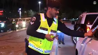 حملة أمنية ومرورية في منطقة المهبولة  فجر يوم الخميس الموافق 29 /5/ 2025