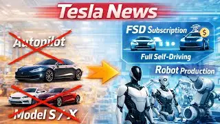 Tesla NEWS - огромные изменения которых никто не ожидал. Новая стратегия производства и ассортимент.