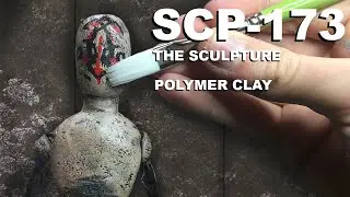 Making SCP-173 (The sculpture) polymer clay