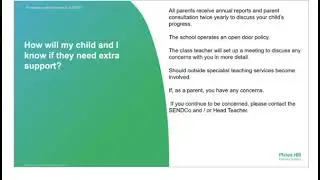 Frequently asked questions about Special Educational Needs