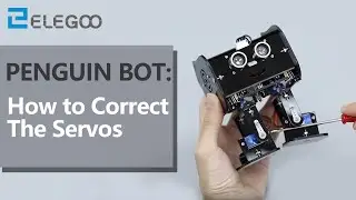 PENGUIN BOT V1.0: How to correct the servos to bring better dance moves