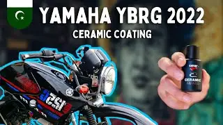 Yamaha YBR 125g Ceramic Coating and clear rap 💯