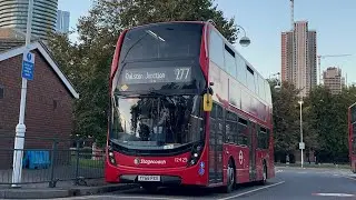 FRV. Stagecoach London Route 277. Crossharbour - Dalston Junction. E400 MMC Hybrid 12425 (YY66 PXV)