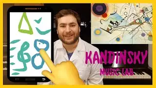 TIC, GEOMETRÍA y PINTURA DIGITAL para crear MÚSICA 🎨🎶📱Chrome Music Lab Kandinsky