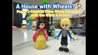 A House with Wheels? 🏠 Peggy&rsquo;s Creative Snow White Adventure with the Witch & Prince
