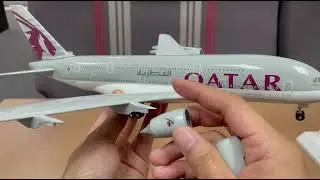 SKR1062 SKYMARKS QATAR A380 1/200 W/GEAR By SkyMarks Models.
