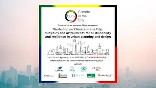 CCity - Palestra: Urban Climate studies in Brazilian Medium-sized cities