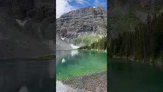 Banff Hidden Gem #banff #canada #lake #mountains #nature #wildlife #travel
