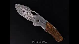 Michael Burch (Burchtree Bladeworks) Custom FANCY FRED Knife