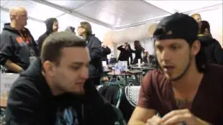 We As Human Rock on the Range 2014 interview with singer Justin Cordle