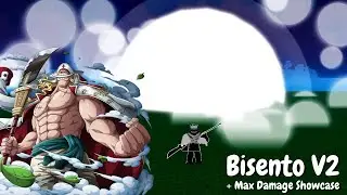 Bisento V2 Showcase + Damage Test (Blox Fruits)