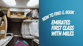 How to Find & Book Emirates First Class with Miles