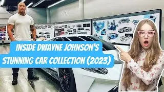 Inside look at Dwayne Johnson's stunning car collection 2023 #billionairelifestyle #celebrity #car