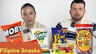 Trying Filipino Snacks (1st Time)