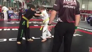 Sergio Guajardo 2017 NAGA NOLA Gi Match Bow and Arrow Choke Gold Medal