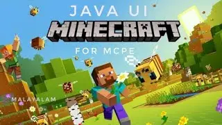 How to Download Java ui into Minecraft PE 1.17 | Malayalam | MX Gaming YT...
