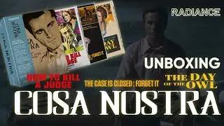 Unboxing COSA NOSTRA: Franco Nero in three Mafia Tales by Damiano Damiani &ndash; RADIANCE Limited Edition