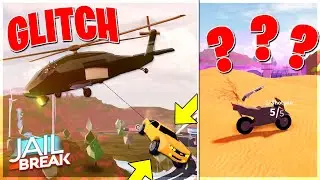 TOP 3 GLITCHES IN JAILBREAK ROBLOX *TOP GLITCH* (ROBLOX)