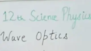 Wave optics 3
