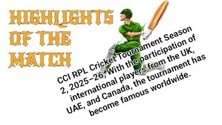 Cricket | RPL | Sports | Mini Sports | Nazimabad | Season 2 | Highlights 