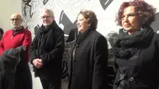 CANAL SEVILLA RADIO , EXPOSICION FERNANDO BA&Ntilde;OS , ALCAZARES DE SEVILLA , DO&Ntilde;A CARMEN CASTRE&Ntilde;O 2
