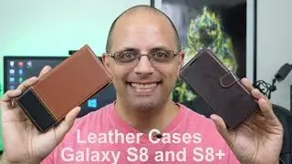 Galaxy S8 & S8+ Genuine Italian Full Grain Italian Leather frm Ipulse & Dandy leather frm VRS Design